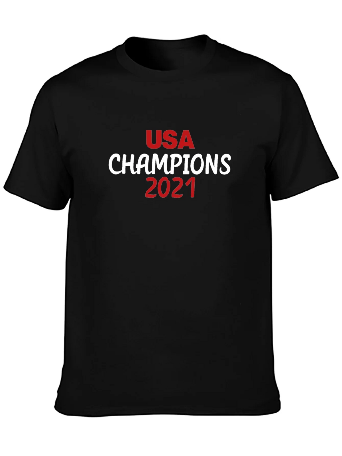 USA Champions 2021 Black T-Shirt product image 3
