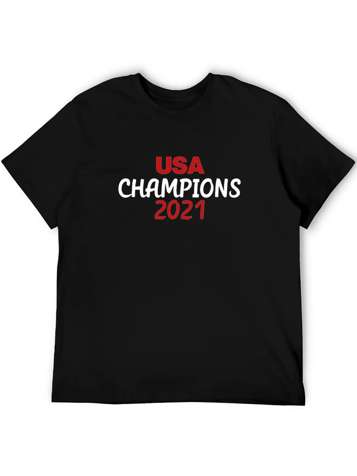 USA Champions 2021 Black T-Shirt product image 5