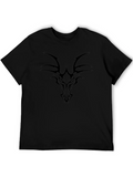 Black Tribal Dragon Tee - Mens Short Sleeve Shirt product image 1