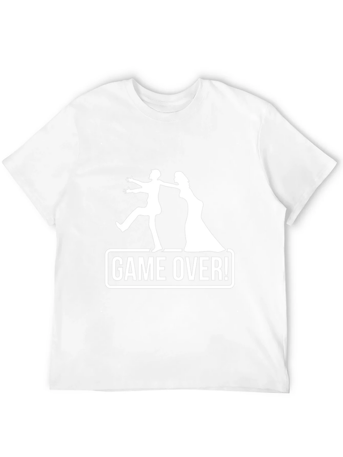 Funny Game Over Wedding Groom T-Shirt product image 11