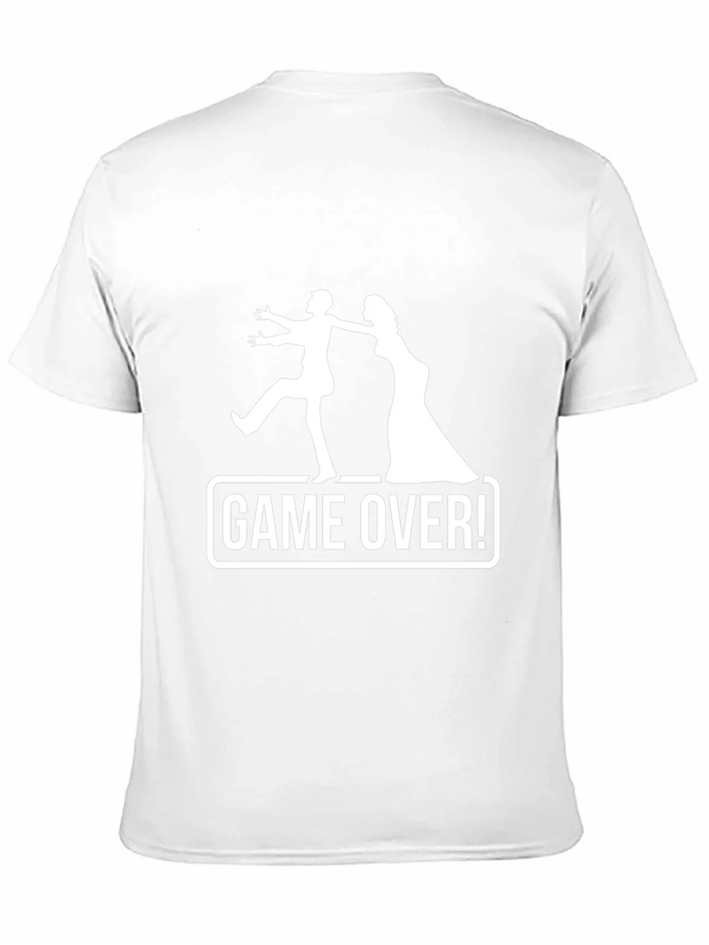Funny Game Over Wedding Groom T-Shirt product image 10