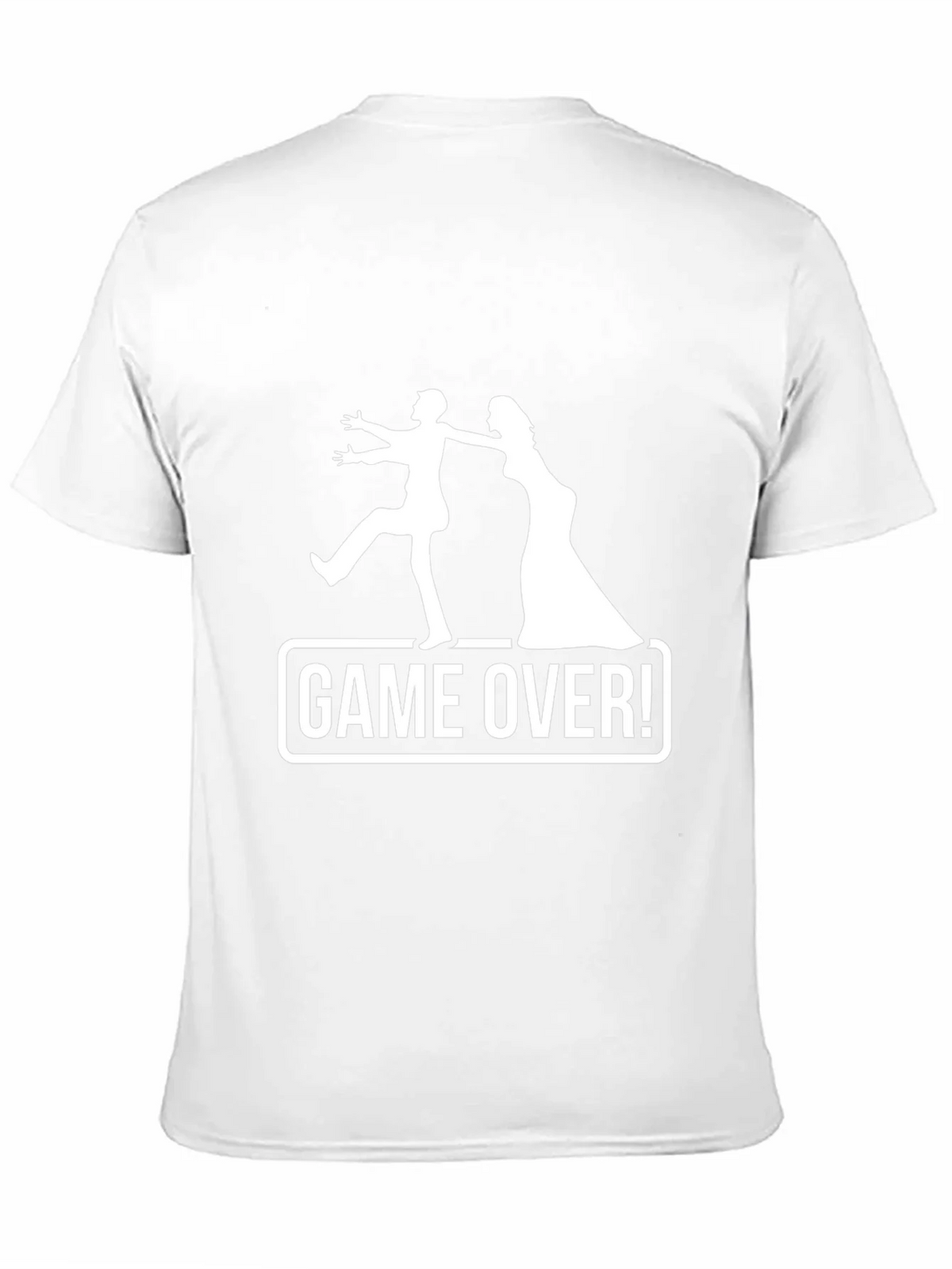 Funny Game Over Wedding Groom T-Shirt product image 10