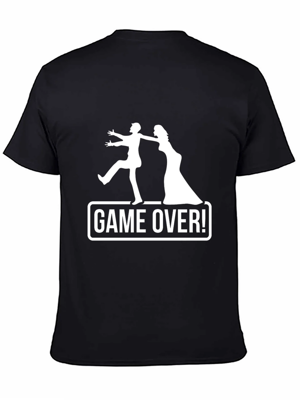 Funny Game Over Wedding Groom T-Shirt product image 4