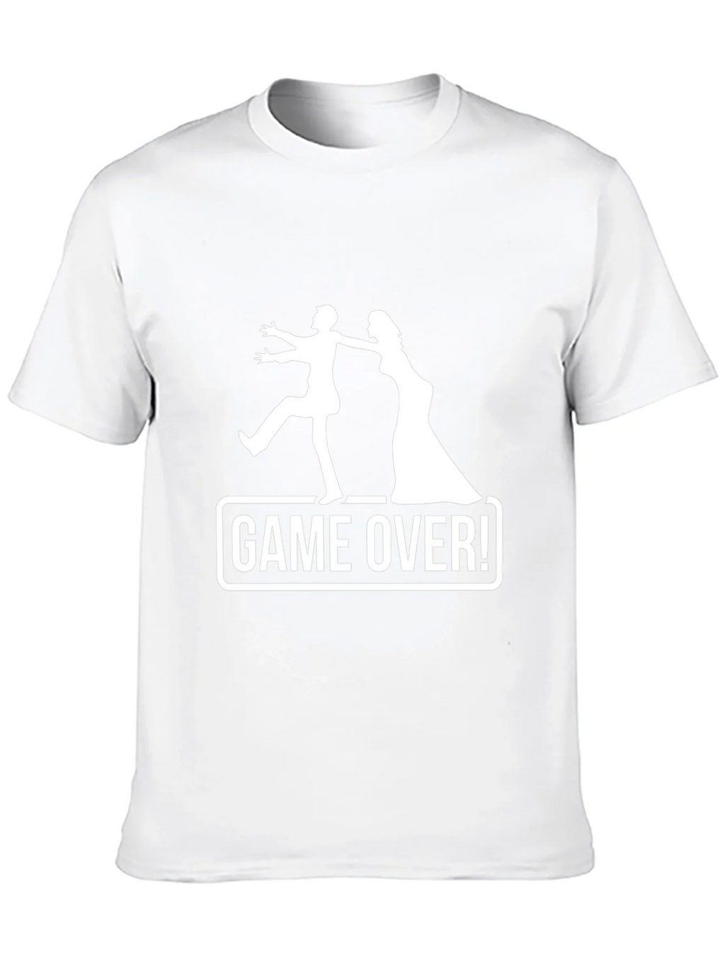 Funny Game Over Wedding Groom T-Shirt product image 9
