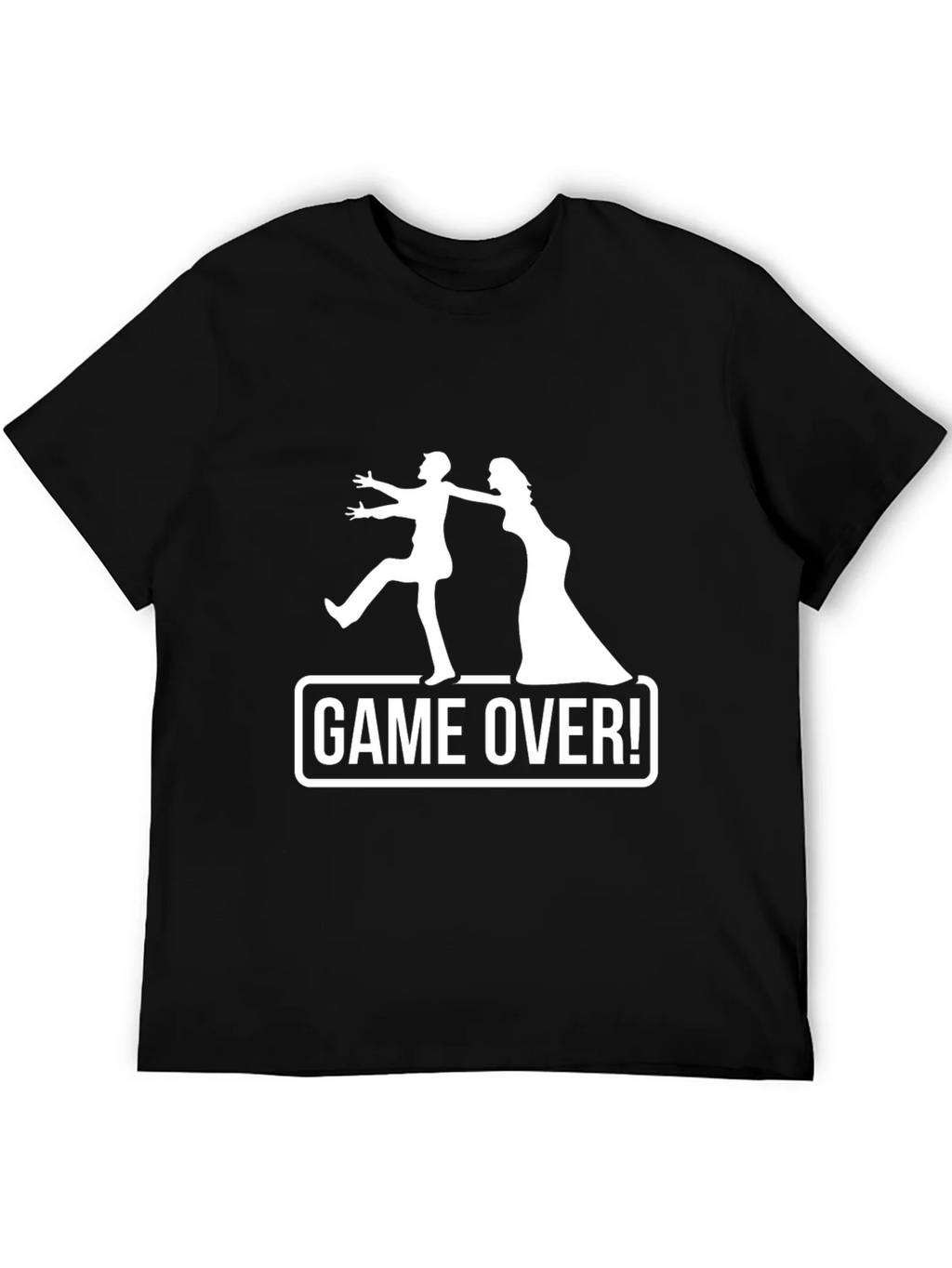 Funny Game Over Wedding Groom T-Shirt product image 5