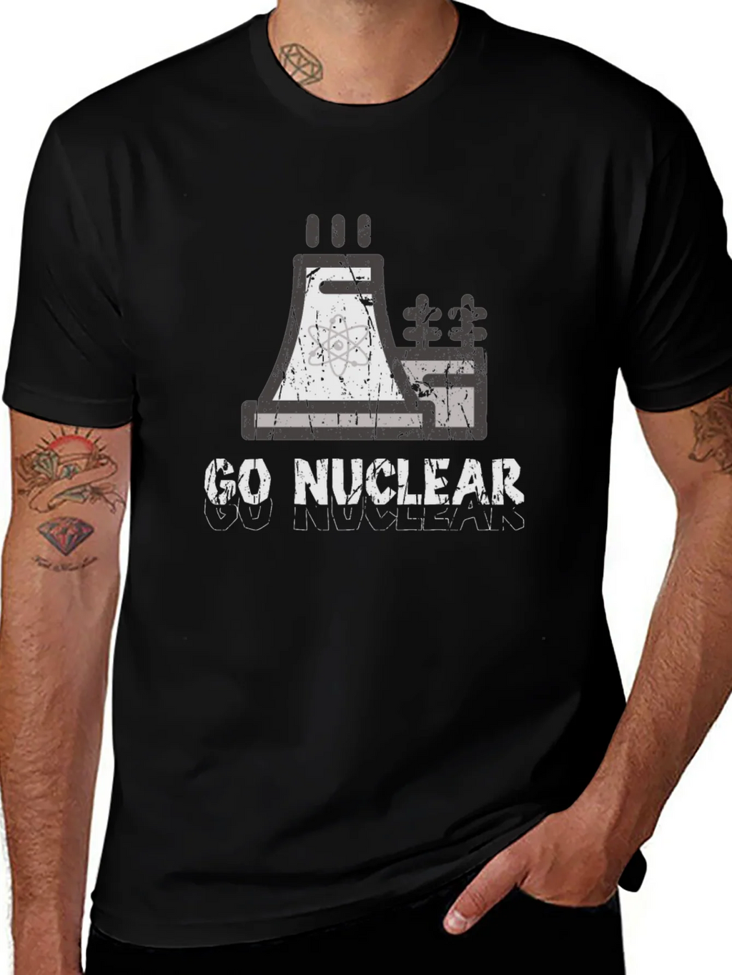 Go Nuclear T-Shirt - Bold Graphic Tee product image 1