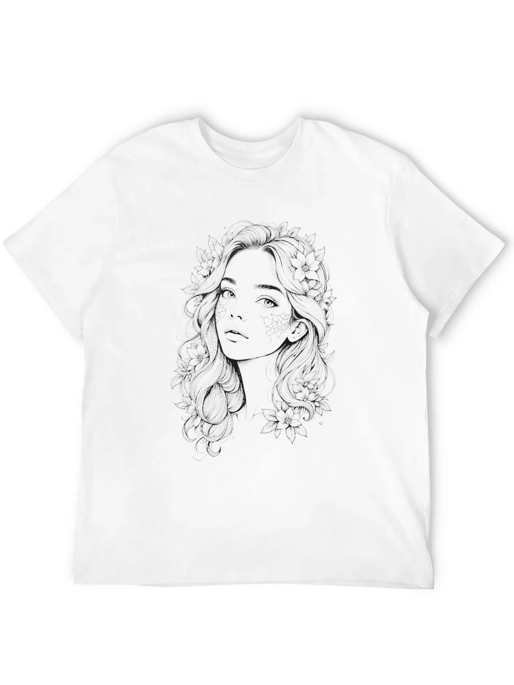 Mens Black Graphic Tee - Dark Silhouette Design product image 11