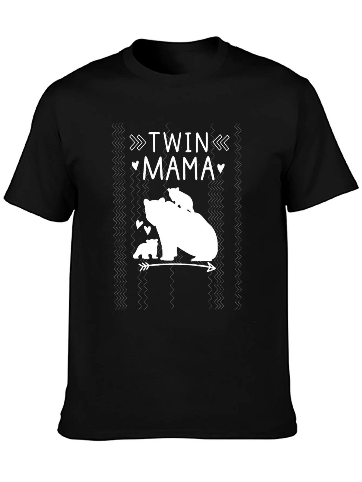 Twin Mama Bear T-Shirt - Adorable Tee product image 3