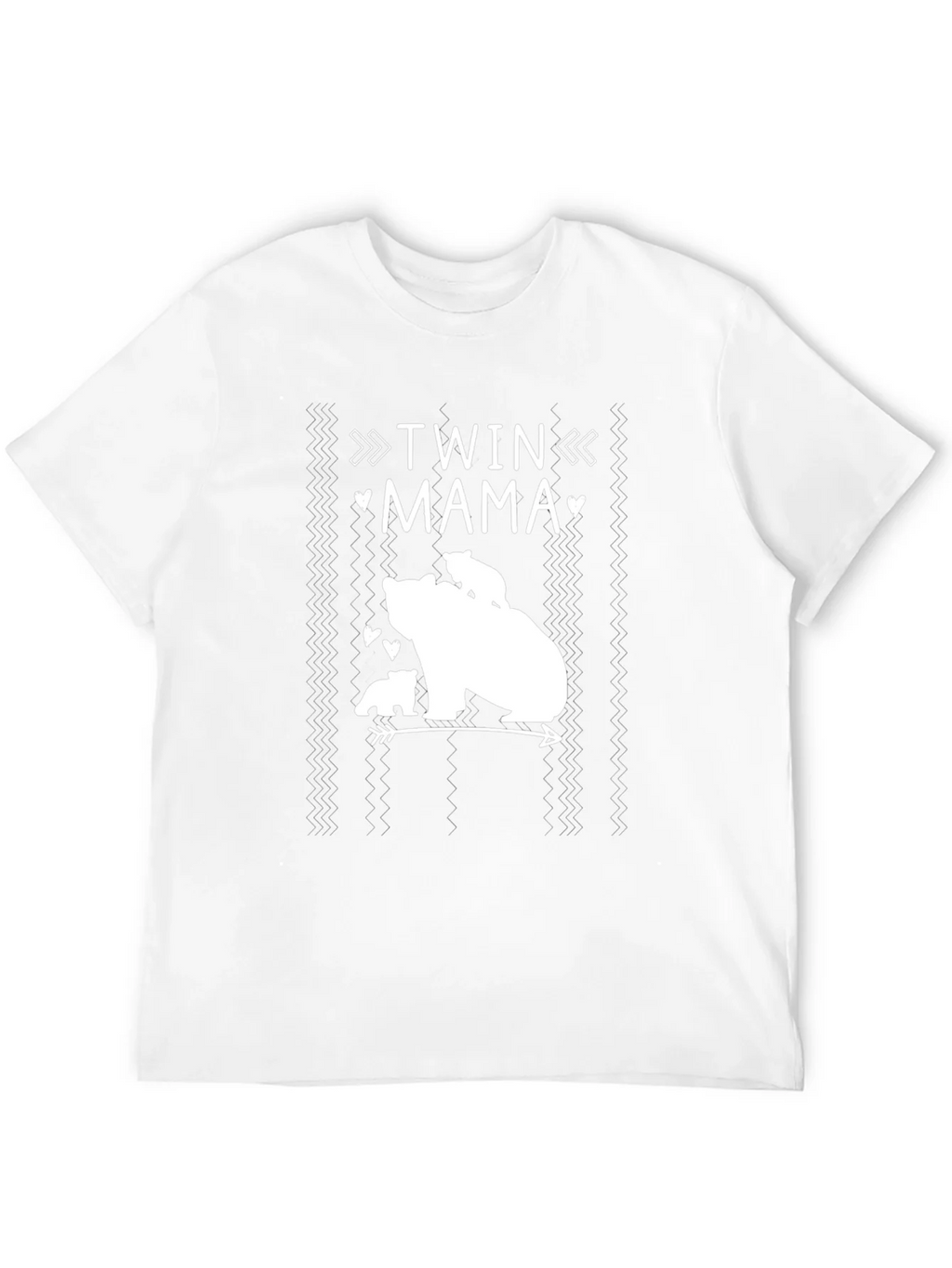 Twin Mama Bear T-Shirt - Adorable Tee product image 11
