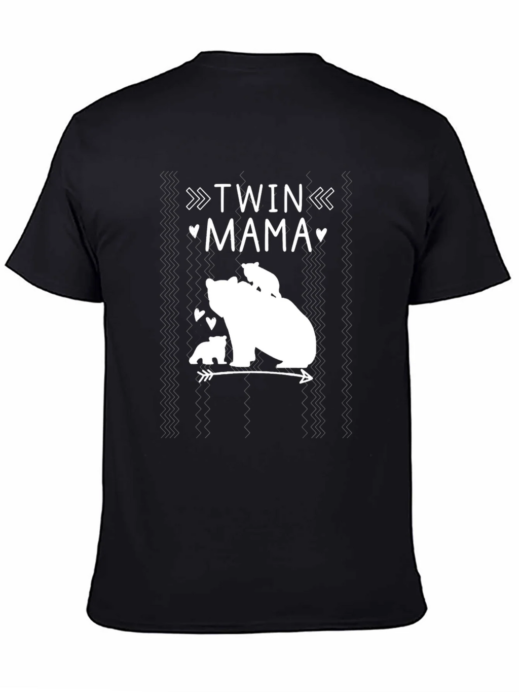 Twin Mama Bear T-Shirt - Adorable Tee product image 4
