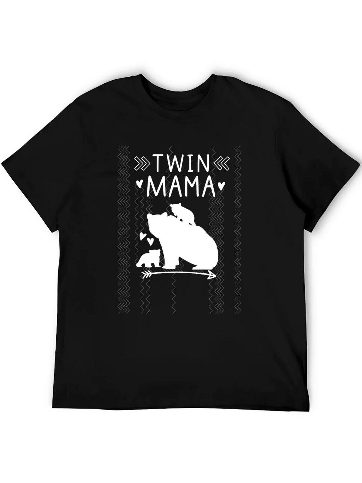 Twin Mama Bear T-Shirt - Adorable Tee product image 5