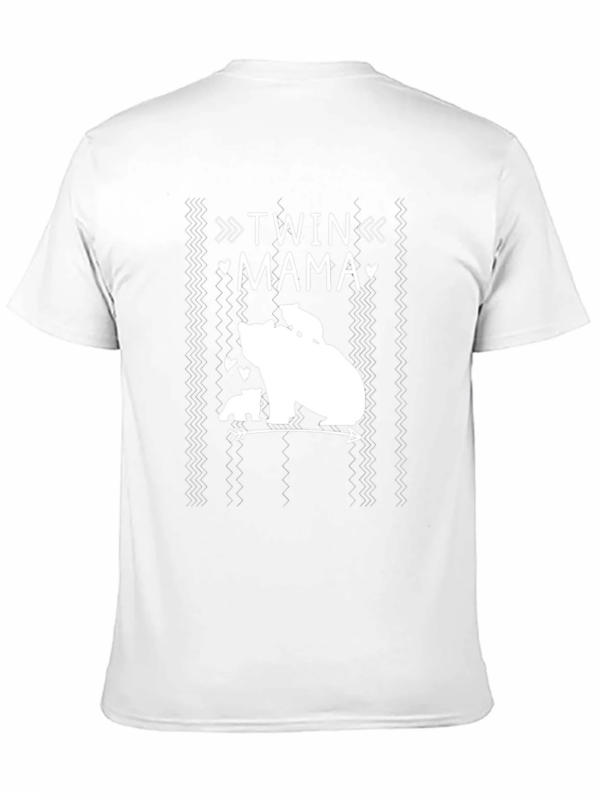 Twin Mama Bear T-Shirt - Adorable Tee product image 10