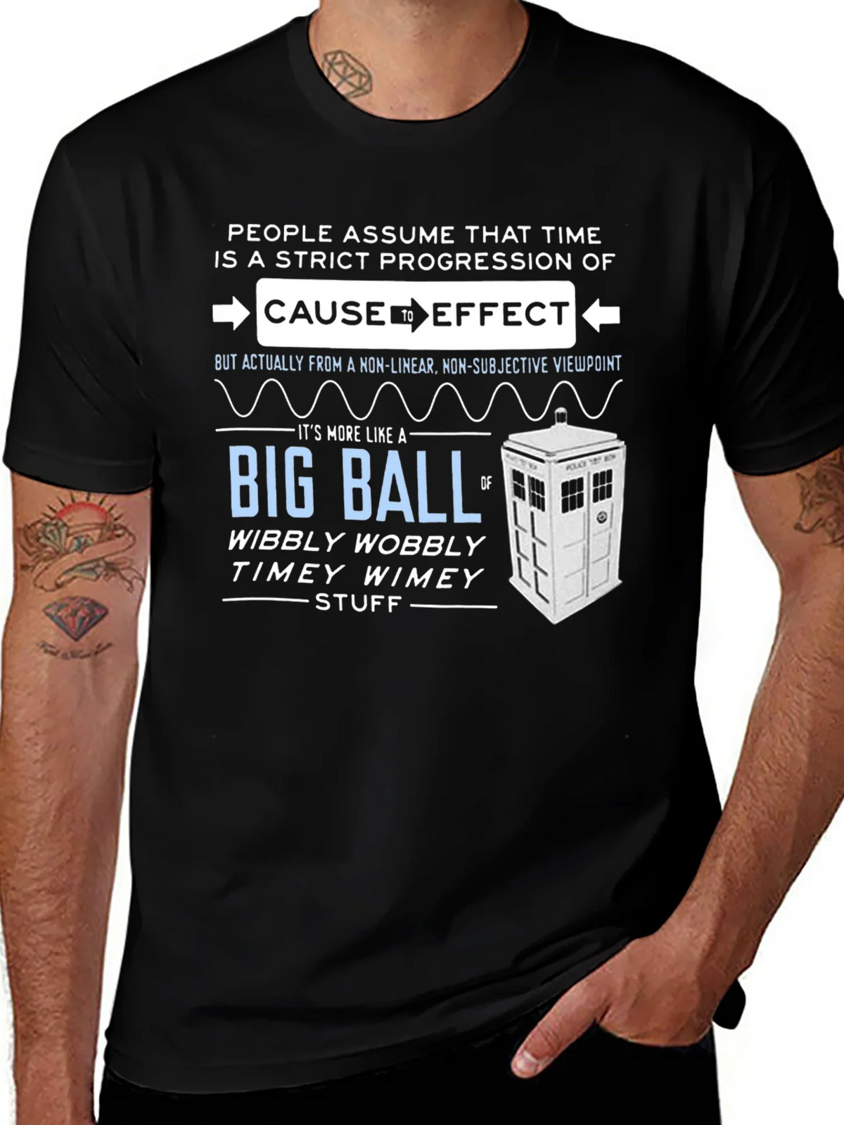 Doctor Who Timey Wimey T-Shirt product image 1