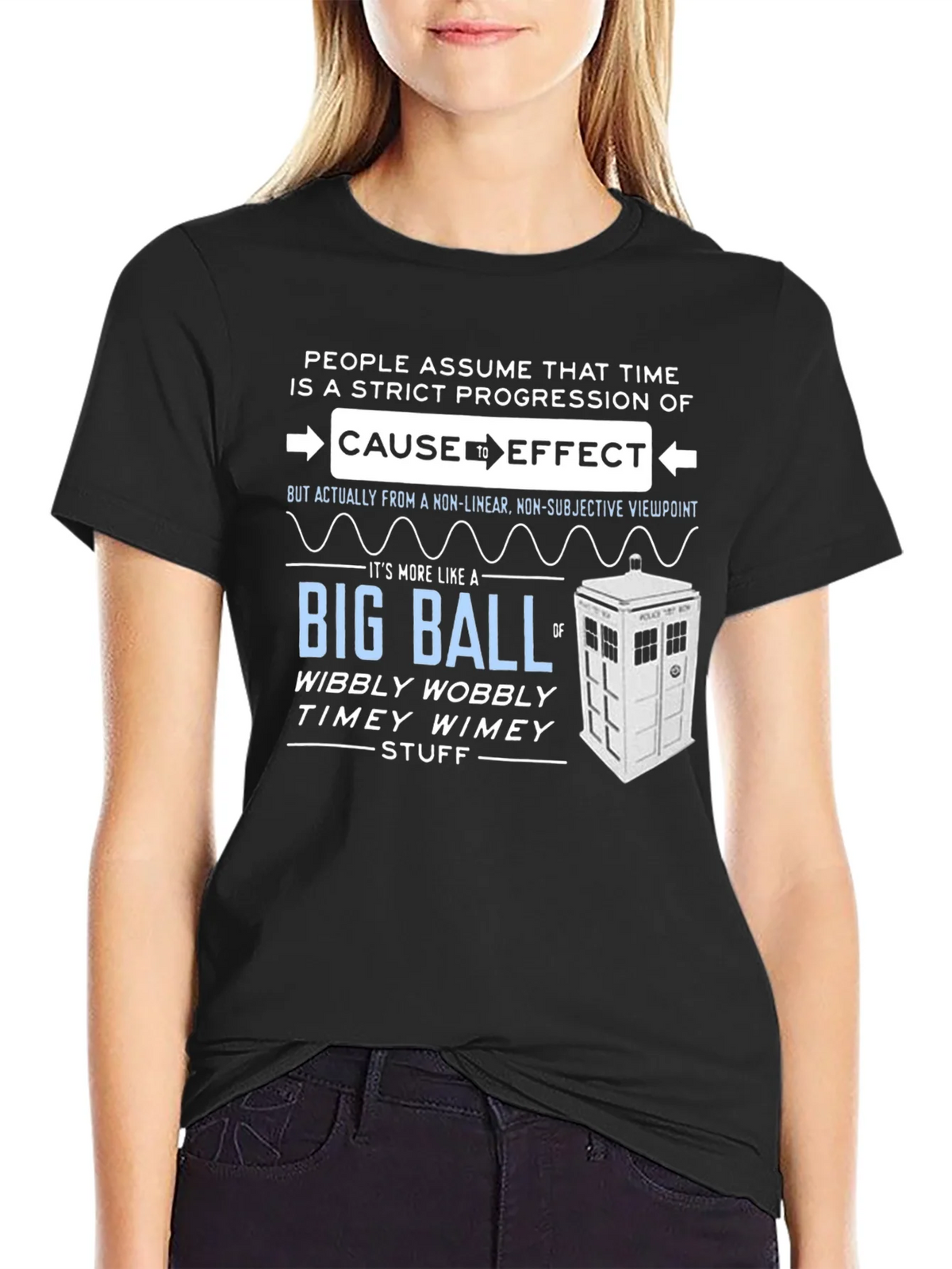 Doctor Who Timey Wimey T-Shirt product image 2