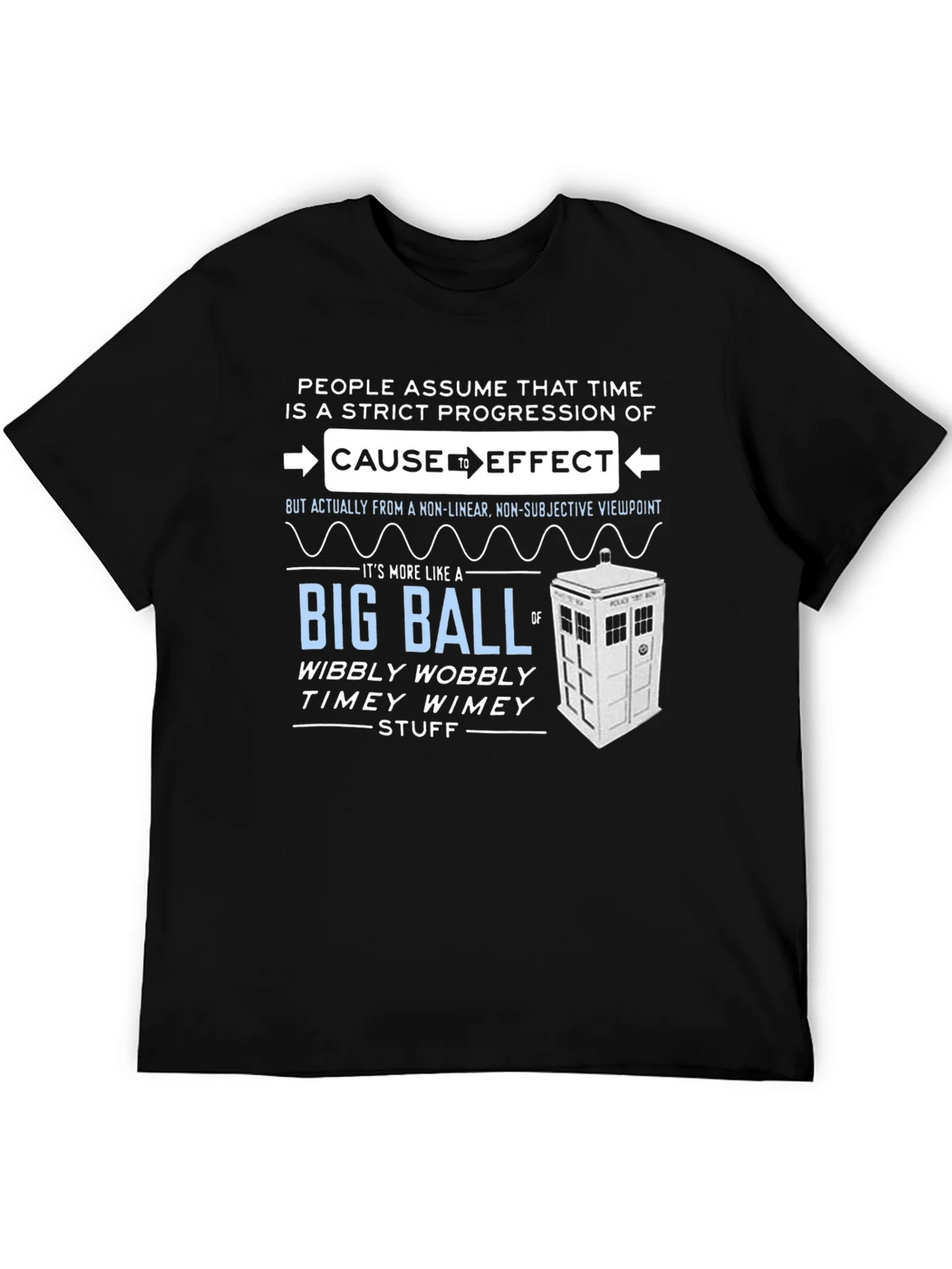 Doctor Who Timey Wimey T-Shirt product image 5