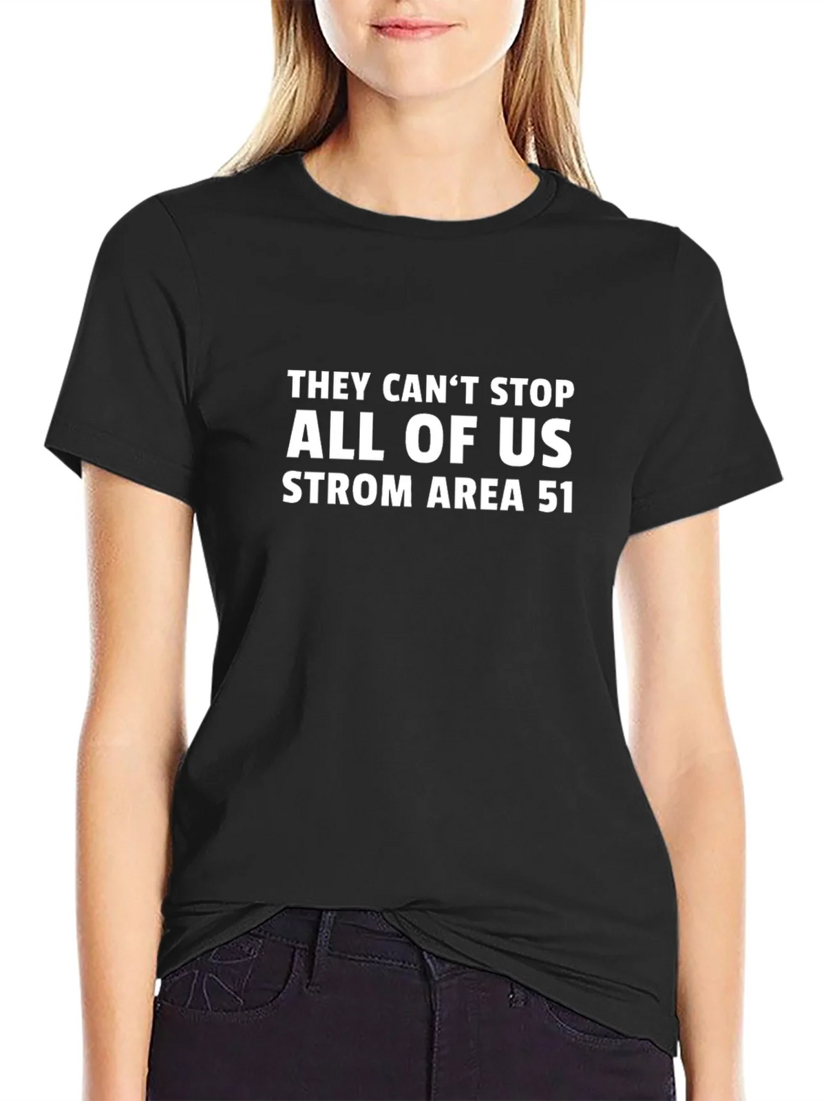 Area 51 Storm T-Shirt - They Cant Stop All of Us product image 2
