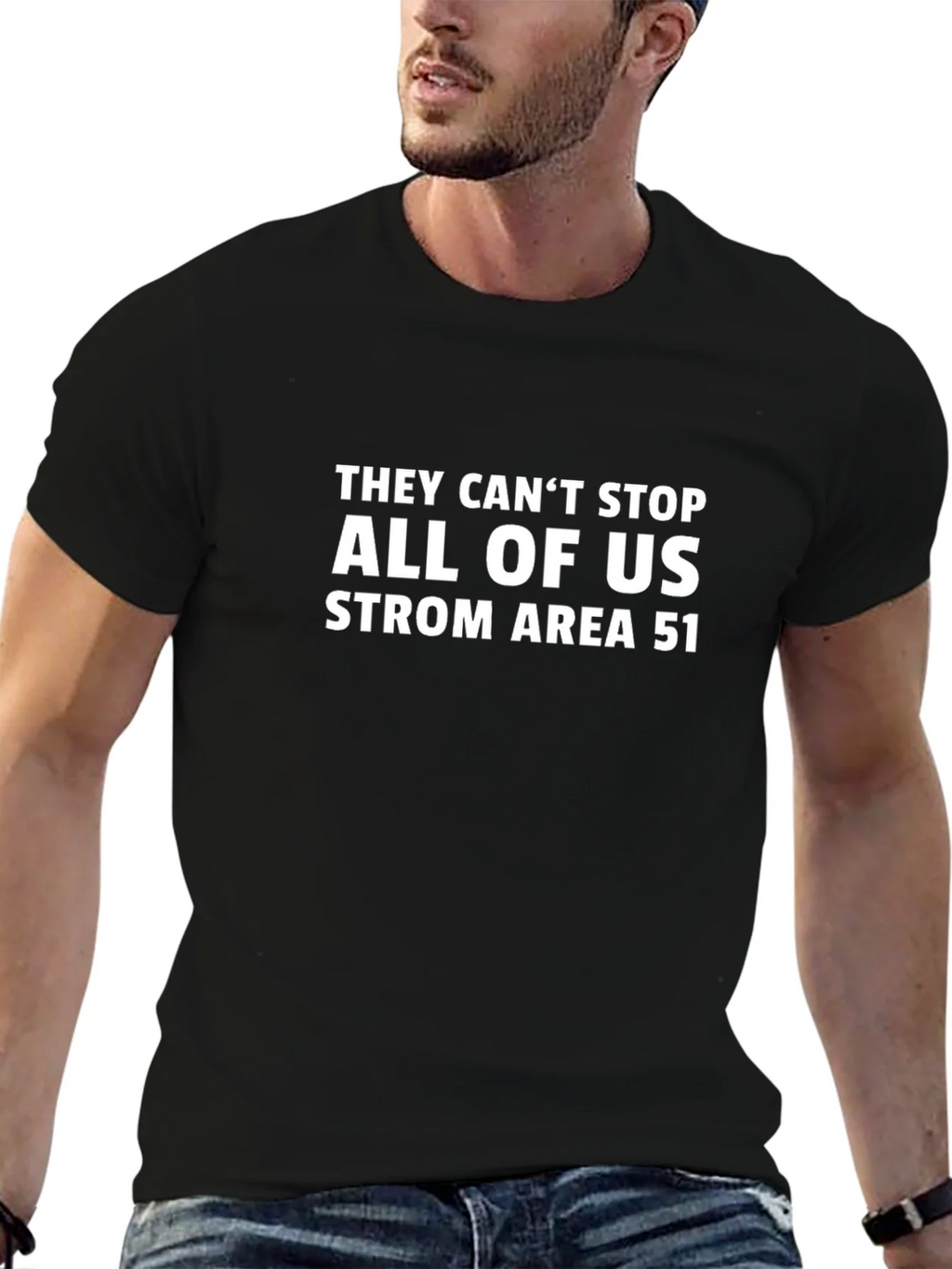 Area 51 Storm T-Shirt - They Cant Stop All of Us product image 5