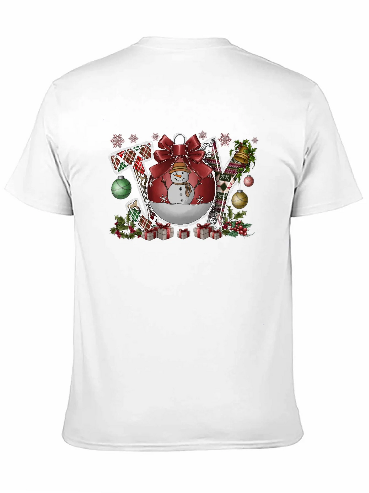Joy Christmas Graphic Tee - Holiday Shirt product image 10