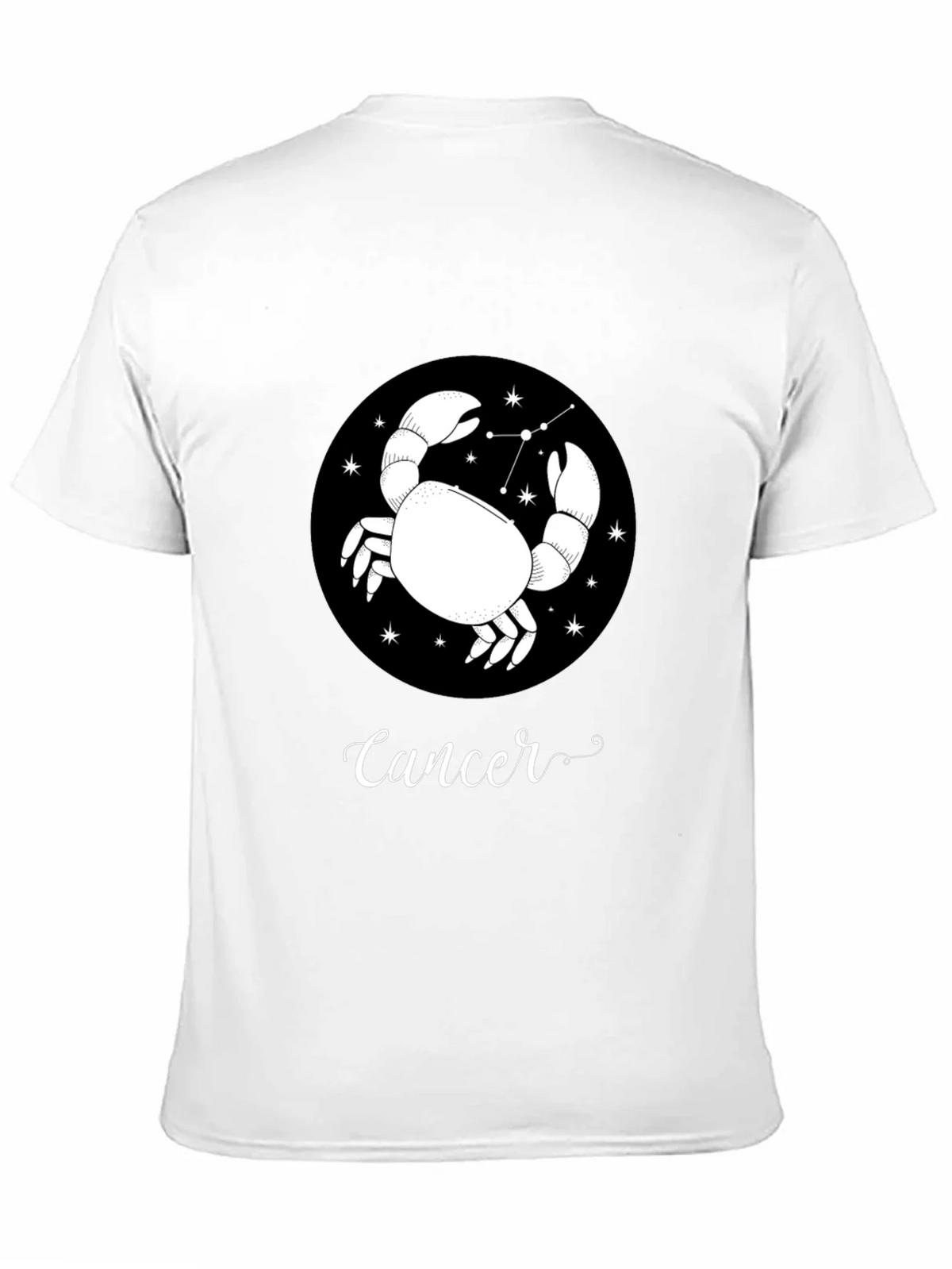 Cancer Zodiac T-Shirt - Black Astrology Tee product image 10