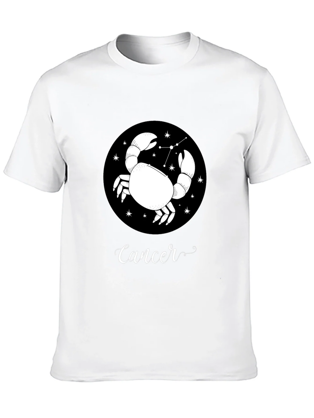 Cancer Zodiac T-Shirt - Black Astrology Tee product image 9