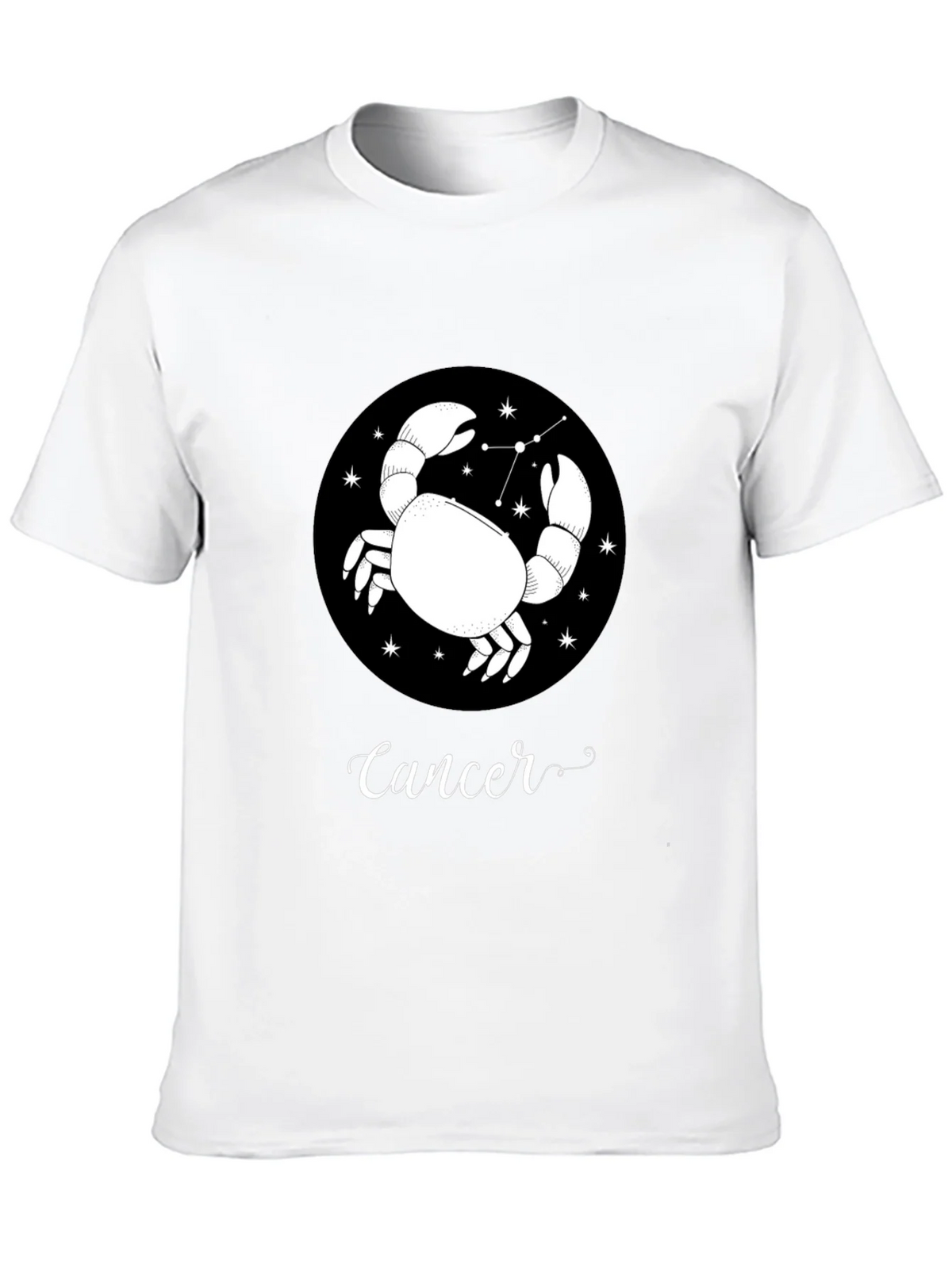 Cancer Zodiac T-Shirt - Black Astrology Tee product image 9