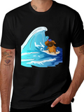 Surfing Dog T-Shirt product image 1