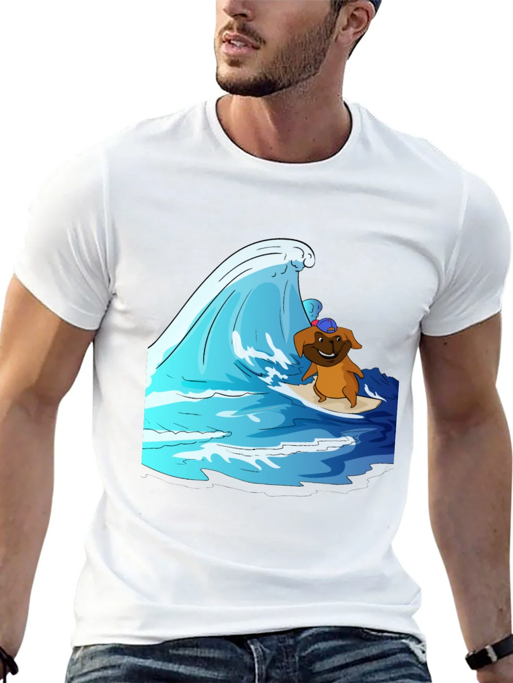 Surfing Dog T-Shirt product image 12