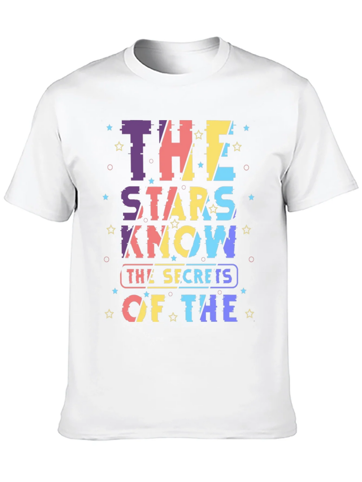 Stars Know Secrets Graphic T-Shirt - Black product image 4