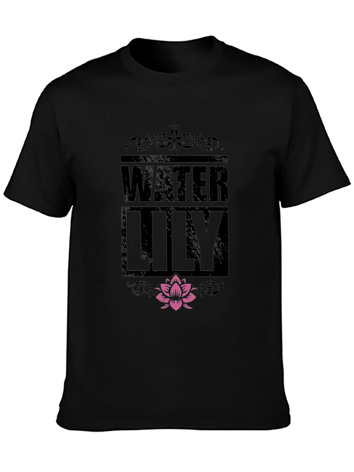 Water Lily Graphic Print T-Shirt product image 3