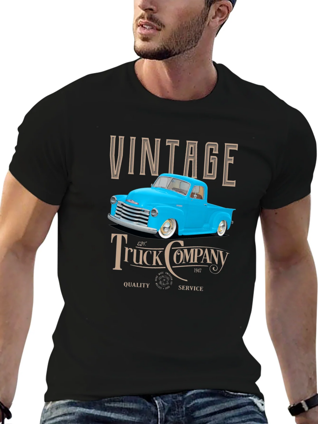 Vintage Truck Company Graphic T-Shirt product image 6