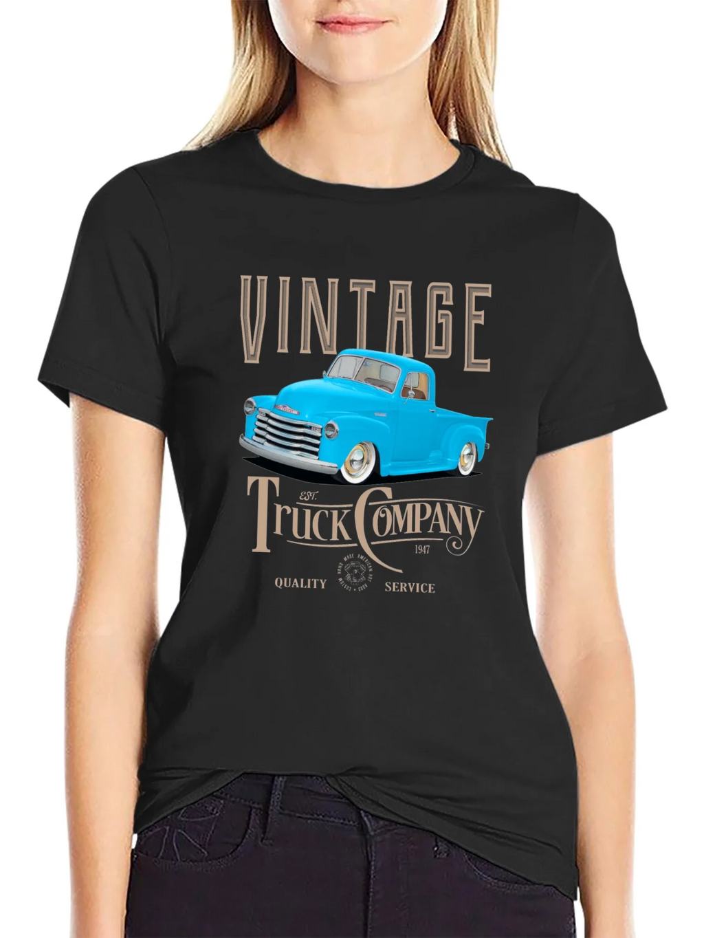 Vintage Truck Company Graphic T-Shirt product image 2