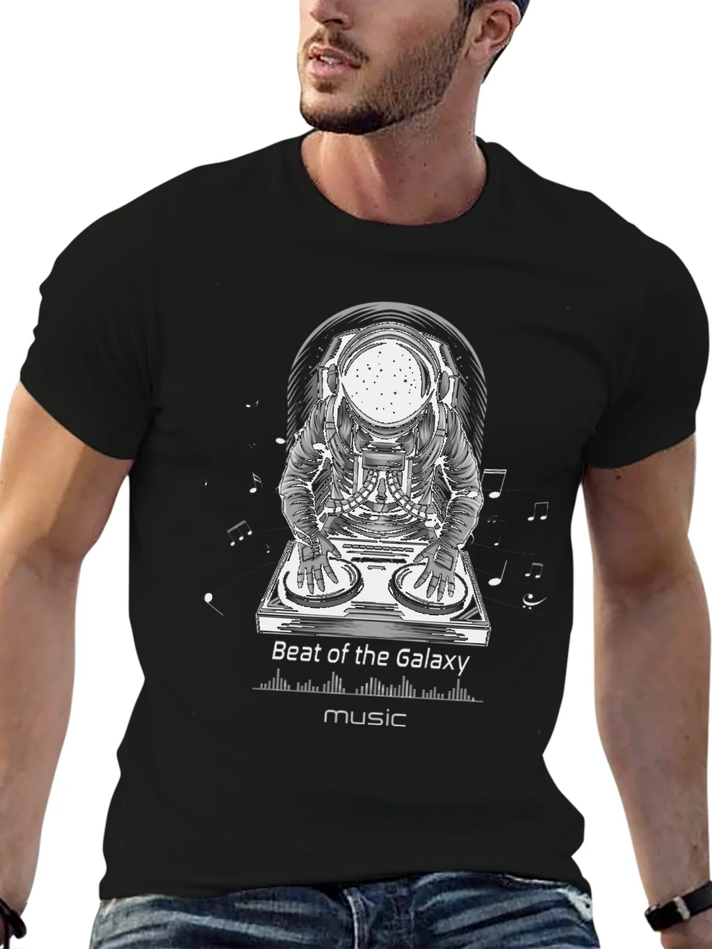 Astronaut DJ T-Shirt - Beat of the Galaxy product image 5