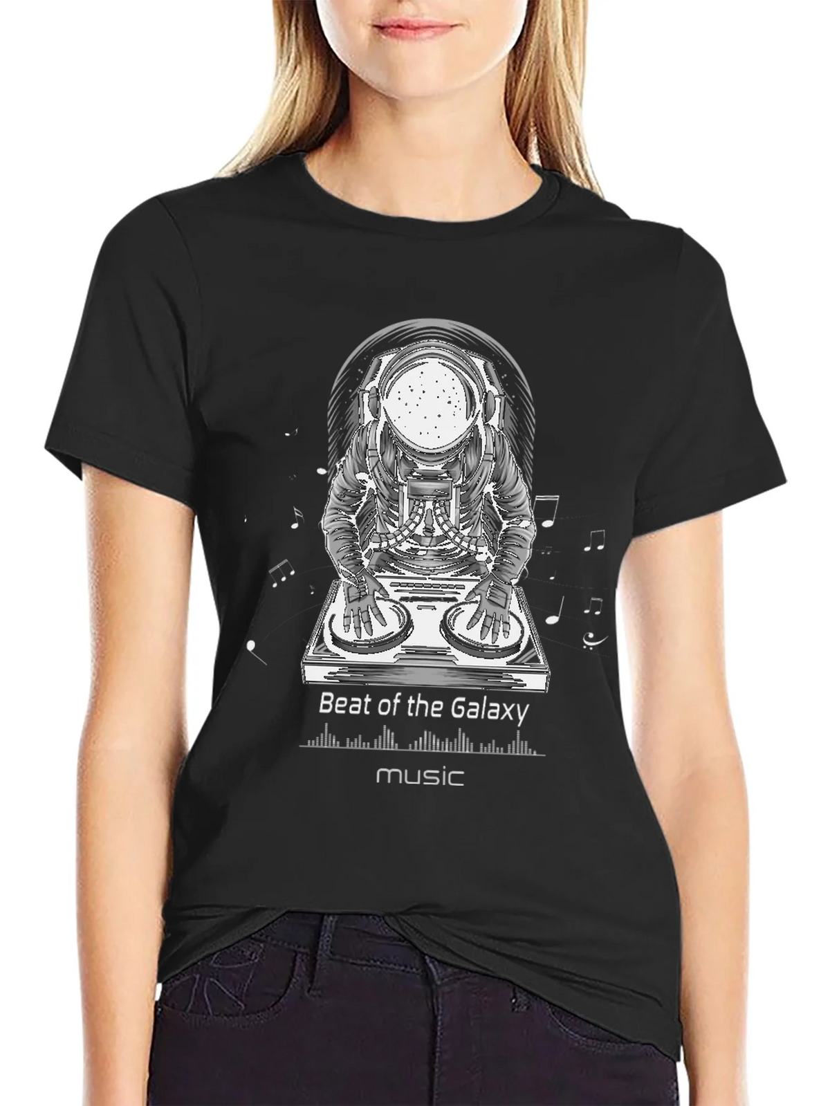 Astronaut DJ T-Shirt - Beat of the Galaxy product image 2