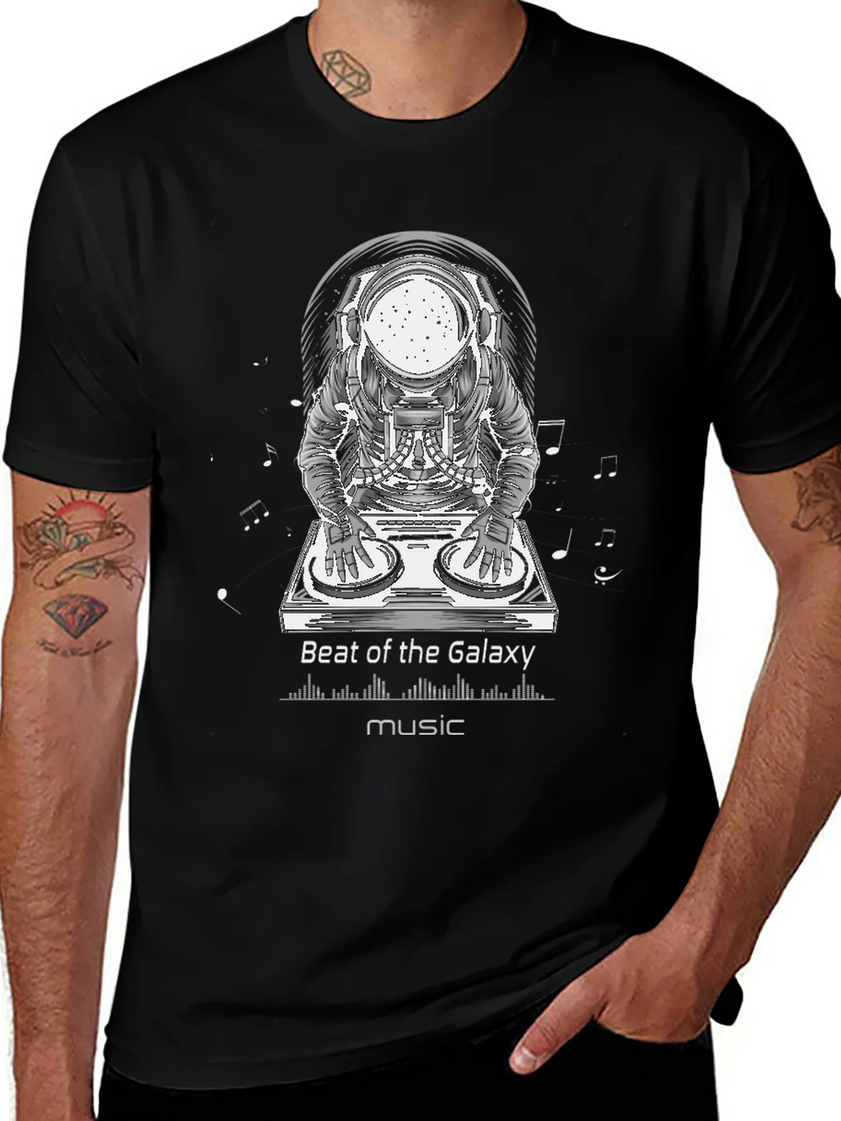 Astronaut DJ T-Shirt - Beat of the Galaxy product image 1