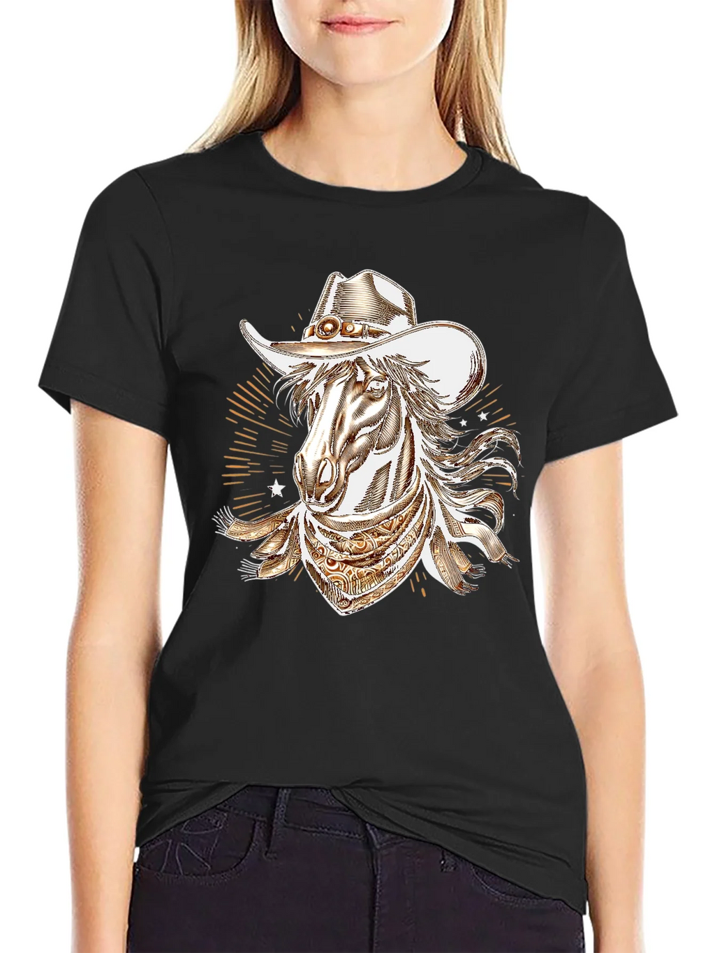 Cowboy Horse Graphic Tee product image 2