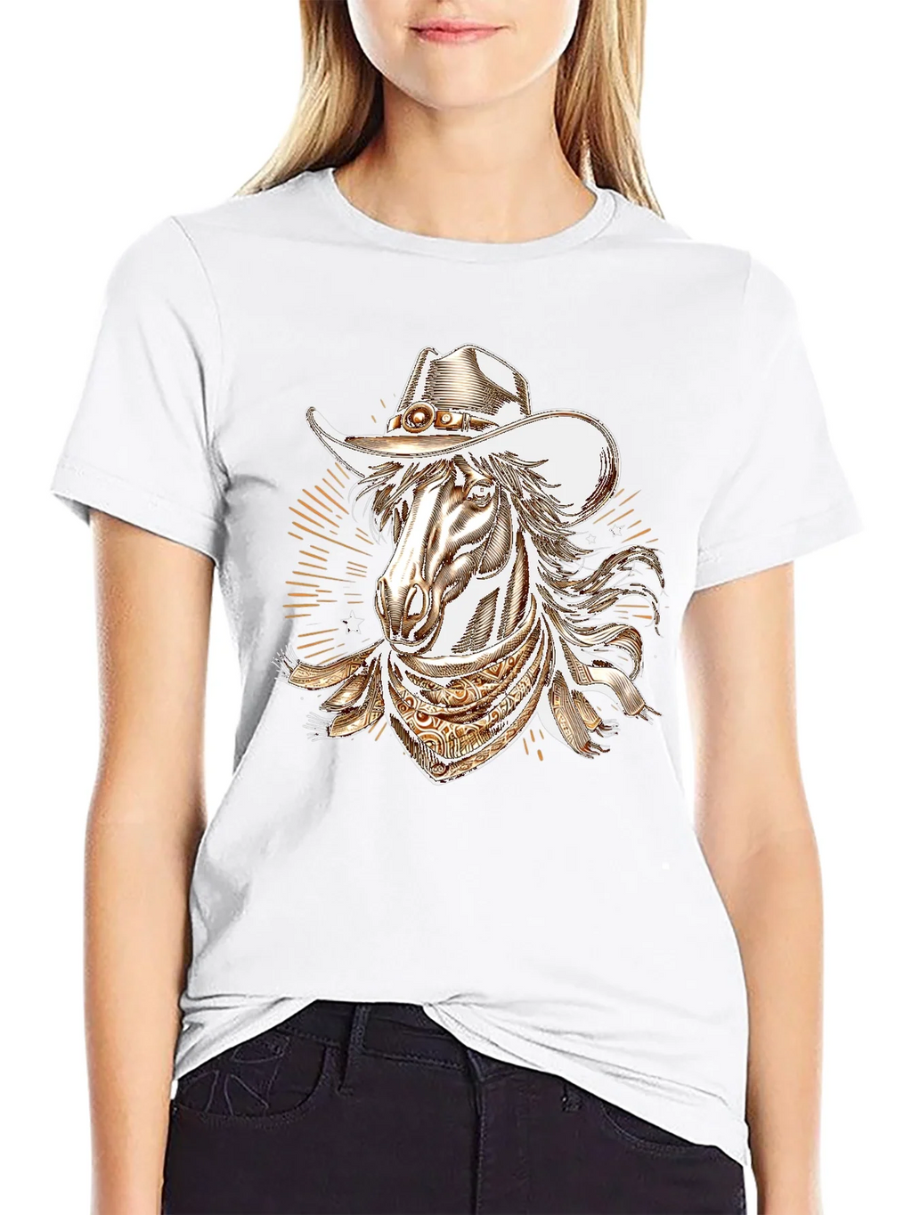Cowboy Horse Graphic Tee product image 8