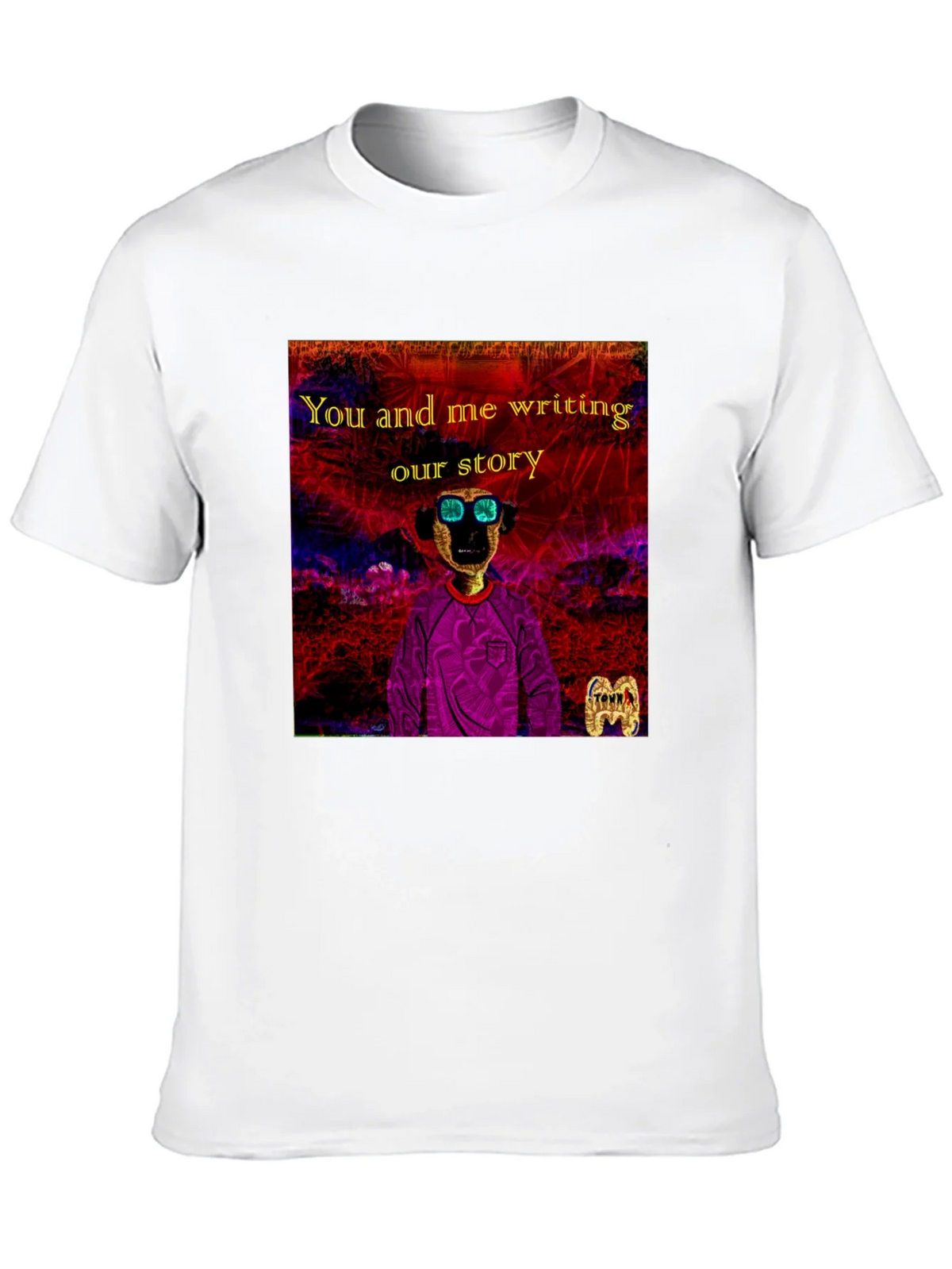 Unique Graphic T-Shirt - You and Me Writing Our Story product image 9