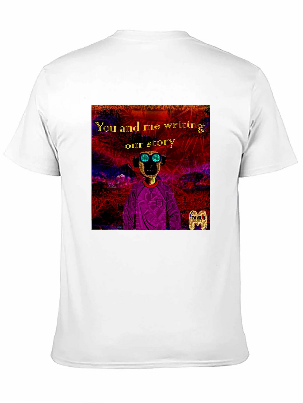 Unique Graphic T-Shirt - You and Me Writing Our Story product image 10