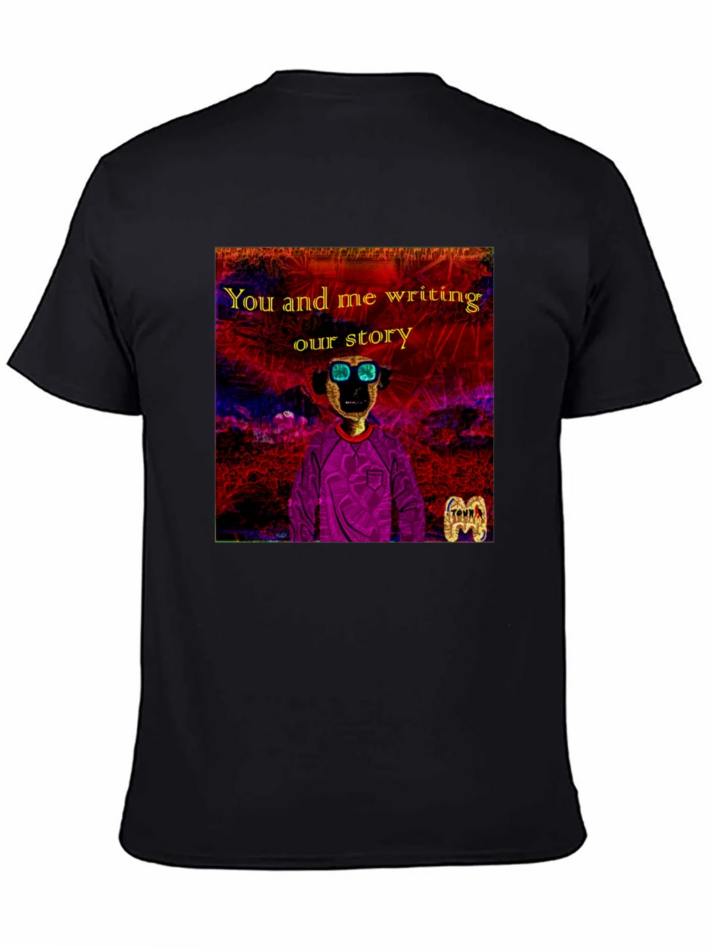 Unique Graphic T-Shirt - You and Me Writing Our Story product image 4