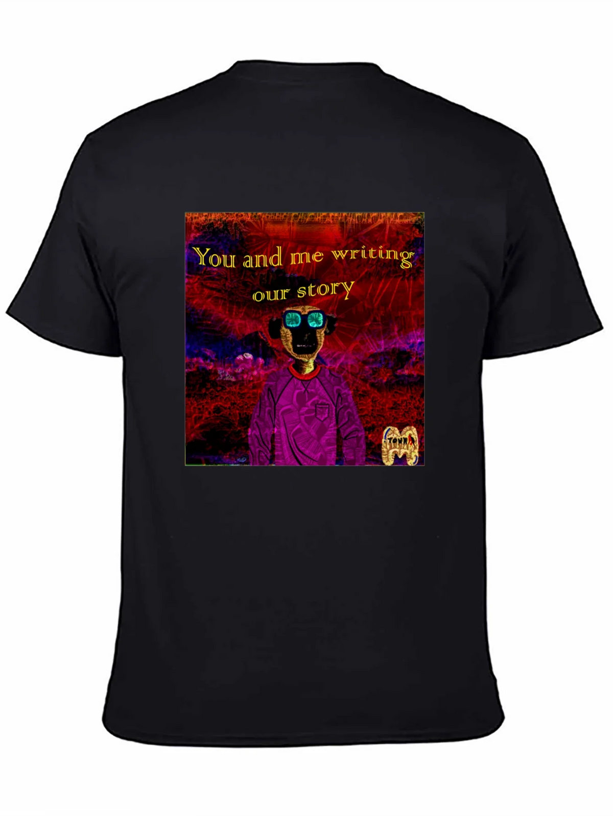 Unique Graphic T-Shirt - You and Me Writing Our Story product image 4
