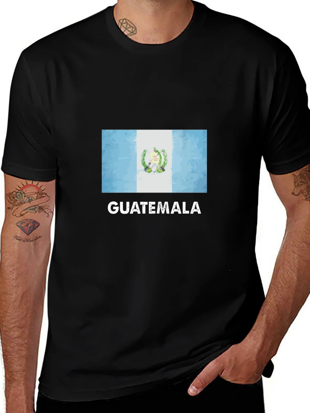 Guatemala Flag Graphic T-Shirt product image 1