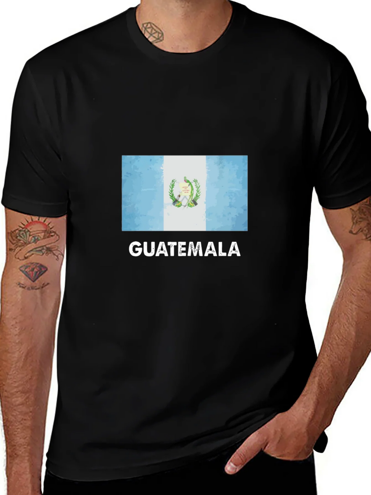 Guatemala Flag Graphic T-Shirt product image 1