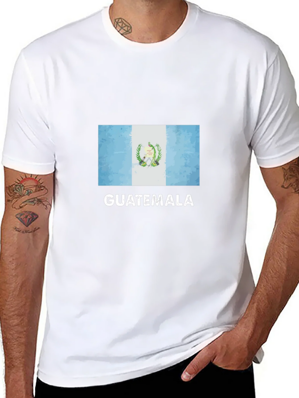 Guatemala Flag Graphic T-Shirt product image 7