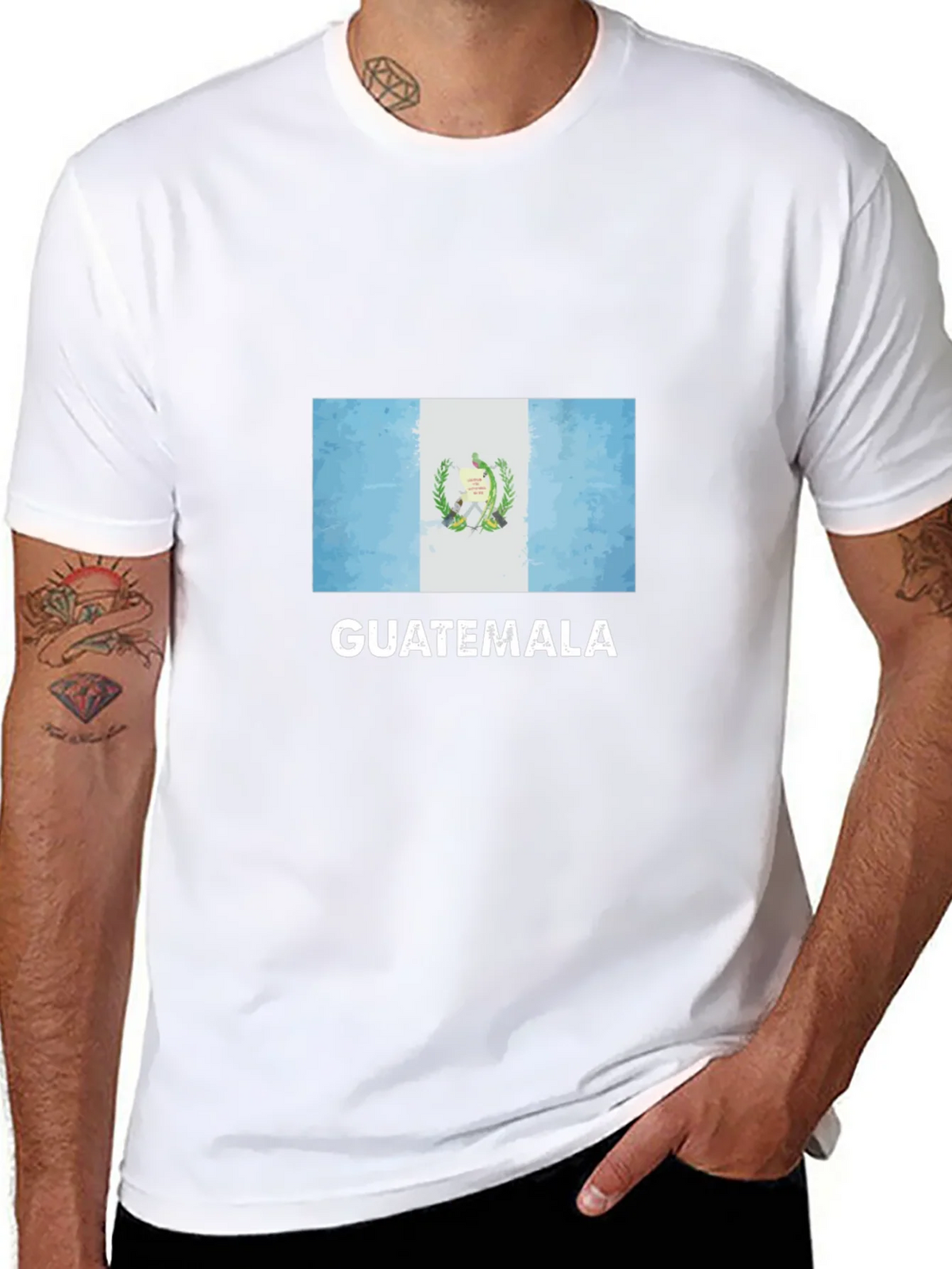 Guatemala Flag Graphic T-Shirt product image 7
