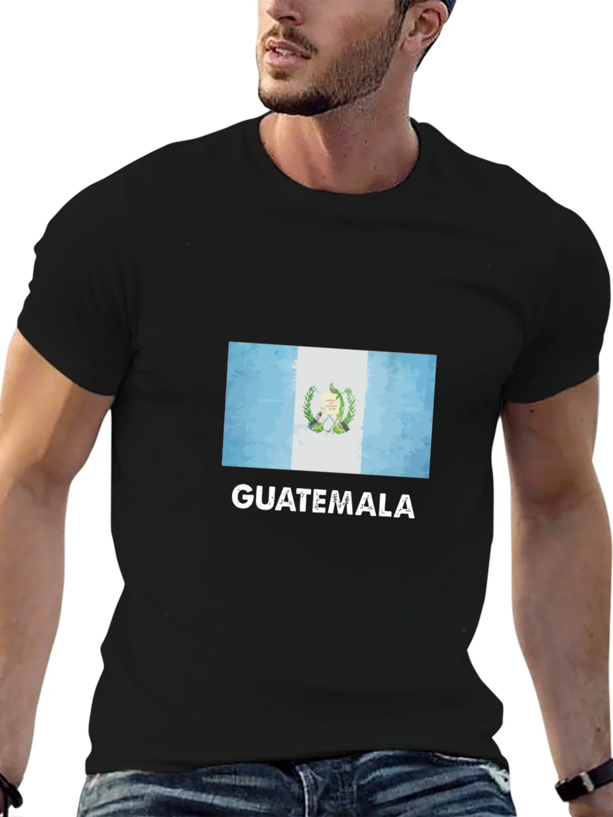 Guatemala Flag Graphic T-Shirt product image 6