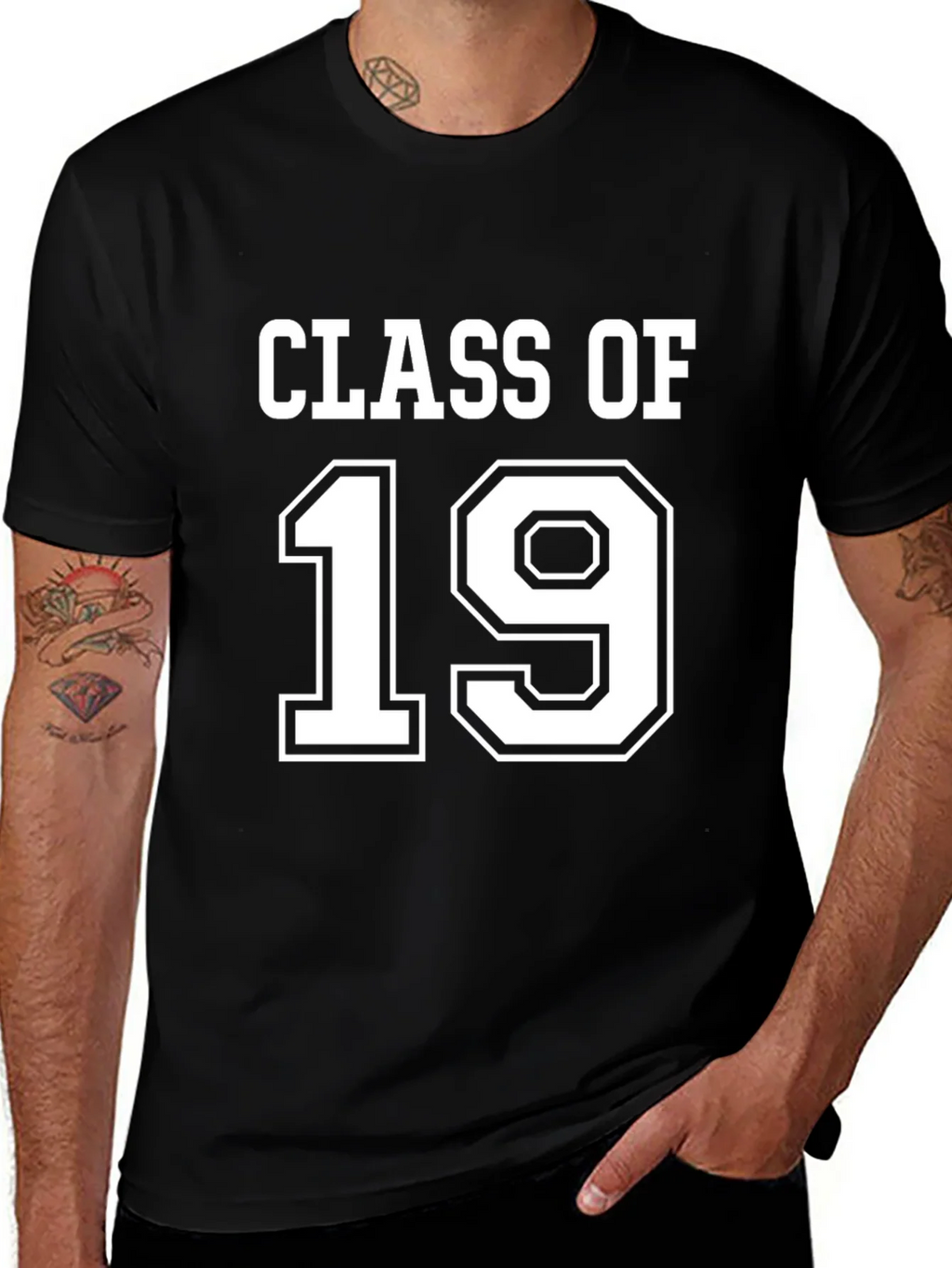Class of 19 Graphic Print T-Shirt product image 1