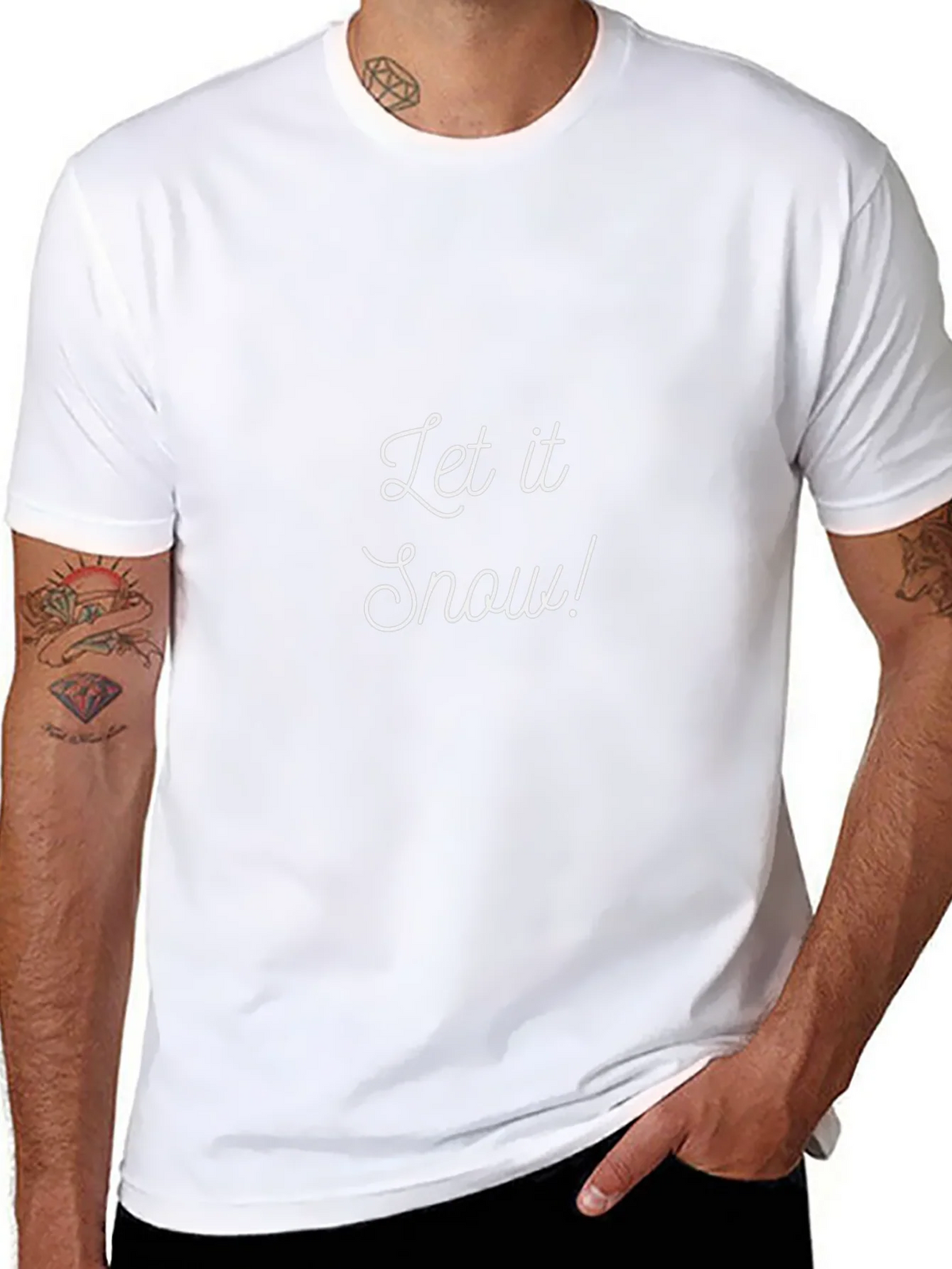 Let It Snow! Holiday T-Shirt product image 6