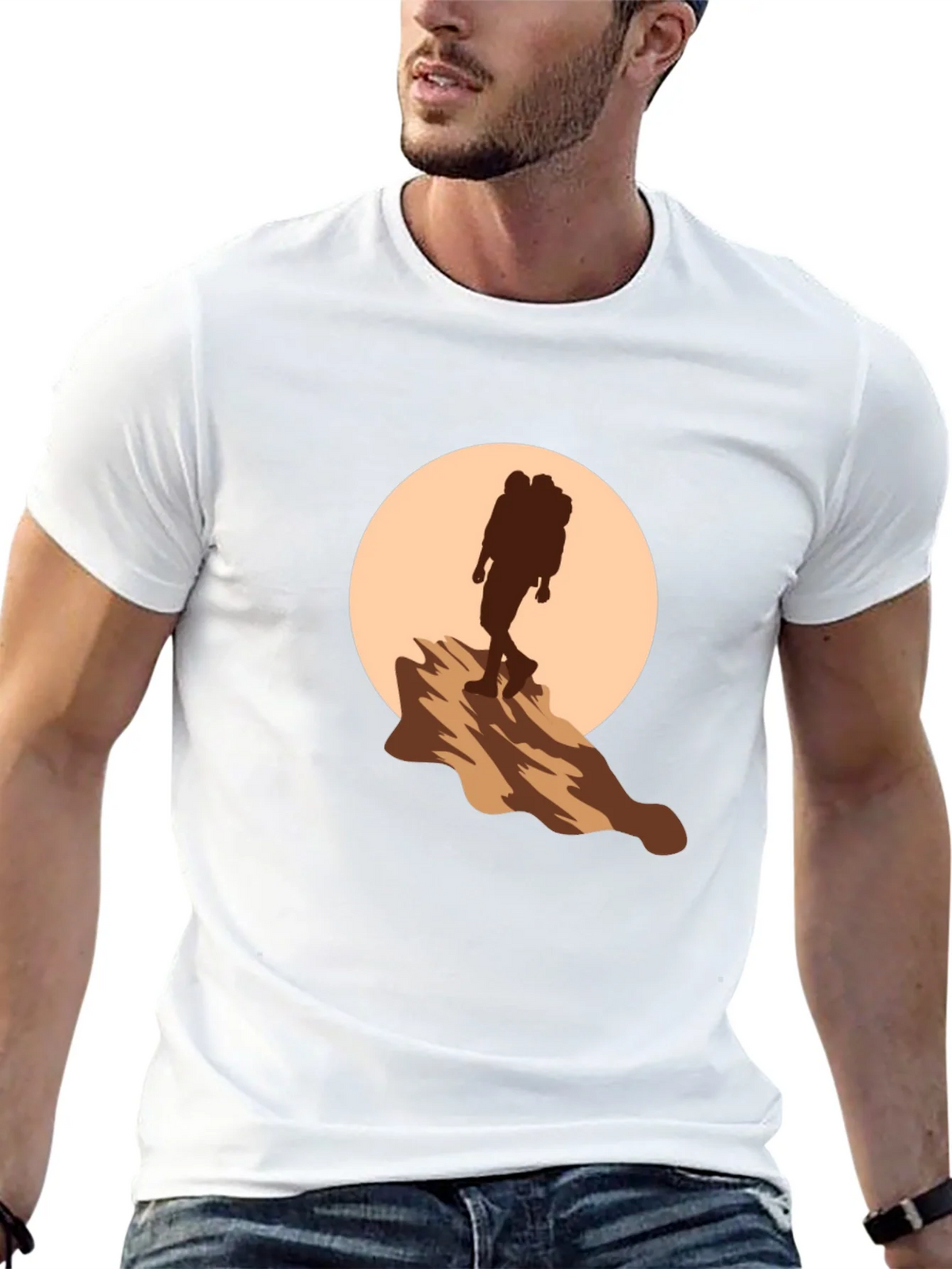 Hiking Silhouette Graphic Tee - Adventure Ready product image 12