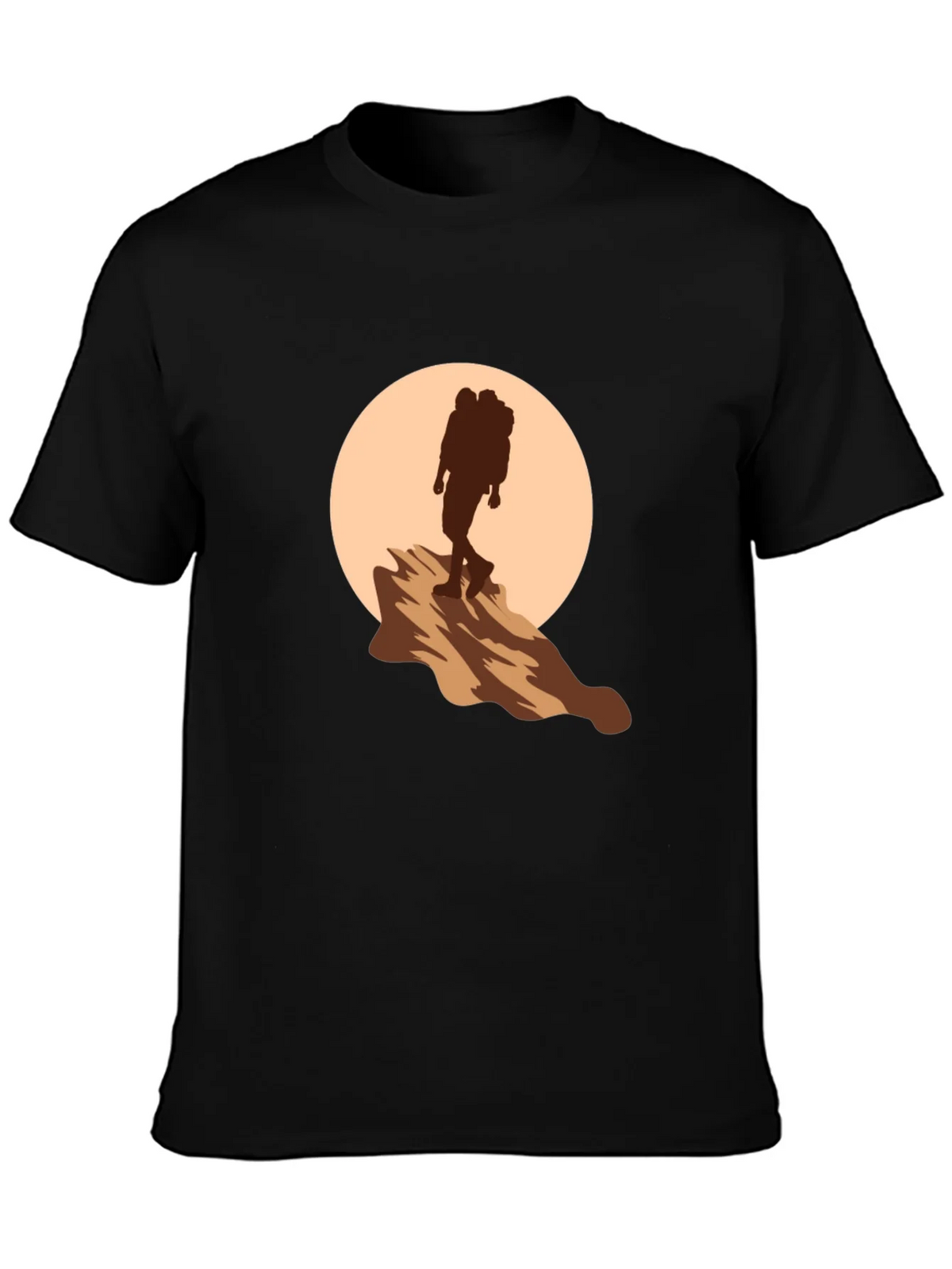 Hiking Silhouette Graphic Tee - Adventure Ready product image 3