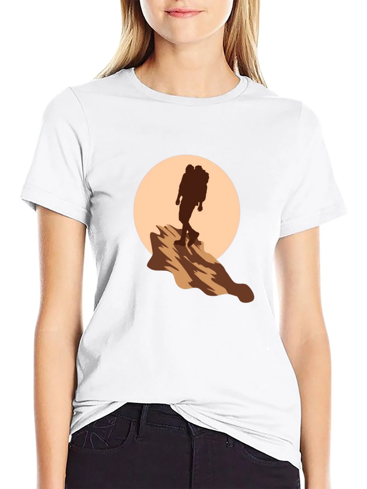 Hiking Silhouette Graphic Tee - Adventure Ready product image 8